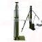 18m electric winch screw telescopic mast for Telecommunication tower