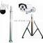 5m light weight camera compact robotic crawler mounted Pneumatic Telescopic mast