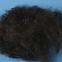 1.4d X 38mm dope dyed black polyester staple fiber for yarn