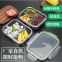 Borosilicate Glass Food Container with Divider/Food Storage Jar/ Micro Wave Safe Meal Container