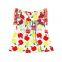 Cute Kids Rainbow Pom Pom Summer Dress Baby Girl Dresses