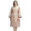 TWOTWINSTYLE Windbreaker For Women Turtleneck Long Sleeve Sashes Large Size Loose Casual Elegant