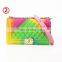 Ladies Rainbow Jelly Purse and handbags Girl Women Luxury Chain Handbag Crossbody Bag Shoulder Bags 10colors
