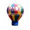 Outdoor Advertising Inflatables Promotional SALE Banner 5m Rainbow Inflatable Air Balloon for Shop