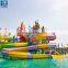 New Design Aqua Play Waterpark Equipments Swimming Poo Slide With CE Certificate