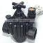 3/4"-4"9v Dc Latching plastic solenoid valve, designed for water control, ideal for industrial irrigation applica