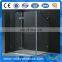 Simple framed tempered glass shower enclosure sliding shower door