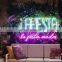 Wall mounted 12V Wholesale Decorative Custom led letters neon signs