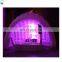 Factory customized big mobile blow up one layer inflatable dome tent for outdoor projection events, air dome 3D marquee tent