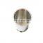 Stainless Steel 6"x12" tri clamp closed spool round collection tank  bottom base for closed loop extractor