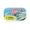 Hot Sale 125g Canned Sardine Fish in Vegetable Oil