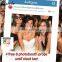 Personalised Instagram Photobooth Frame for Photo Booth Wedding Birthday Party PFB0111