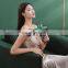 logo therapy adjustable usb booster fascial deep tissue heated massage gun