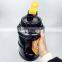 2500ML Custom Color and Logo Gym Fitness PET Water Container Large Shaker Water Bottle