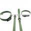 modern simple style pure color waterproof collar leash set high end dog products