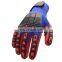 Oilfield Sandy Nitrile Cut Resistant Shock Proof TPR Gloves Drill Shockproof Anti Impact Gloves Mechanic Gloves