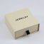 Creative cardboard drawer box printed logo square Necklace Earrings packaging box spot jewelry storage box