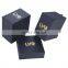 luxury folding ring jewelry bracelet packing earring packaging brown kraft paper box