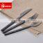 Shanghai elegant PS plastic black cutlery set
