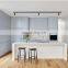 New Lacquer Kitchen Minimalist Style Cupboard Kitchen Cabinet Wood Kitchen Furniture