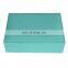 wholesale luxury delicate tiffany blue cardboard and leather jewelry gift boxes