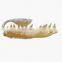gold color chip & dip bowl