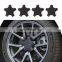 Car Wheel Center Hub cover For Tesla Five Claw Emblem Sticker Car Accessories Hub Cover Kit Model 3