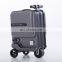 Air Wheel series- SE3Mini Smart riding Suitcase 2021 Custom Design Suitcase USB Charging Port Travel Bag PC Smart Luggage