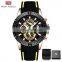 MINI FOCUS mens watches luxury fashion sport wristwatch waterproof quartz relogio masculino silicone strap watch reloj mombre