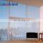Aluminum Transparent PVC Blackout Fabric For Living Room Hotel Garage Door Vinyl Curtains Vertical Blinds