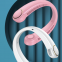 New large wind bladeless turbine technology neck fan USB neck charging fan student wechat:13510231336