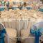 White cheap banquet polyester chair cover