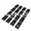OEM sheet metal fabrication metal stamping parts aluminum cnc machining wallet money clips parts 12mm flat belt clip