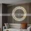 Circle Sofa Background Wall Lamp Bedroom Bedside Aisle Corridor Modern LED Sconce Lights