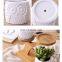 Home Garden Sublimation Ceramic Pots Wholesaler Clear Bulk Balcony Planters Indoor Wholesale Plant Luxury Cute Flower Pot