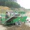 High capacity GTS 1540 mobile trommel screen compost rotary drum screen for sale