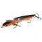 Byloo non  wooden metal hard top water topwater fishing lure whopper popper artificial