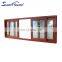 Superhouse aluminium window AS2047 Certified hot sale aluminum frame sliding window with double glass