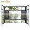JYD Customized Sound Insulation Steel Glass Aluminium Casement Window