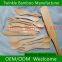 Wholesale bamboo kitchen tool/Bambu spoon set/bamboo wooden items