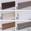 MDF composite baseboard wholesale wood density MDF board corner line black and white gray wood grain reinforced anchor line