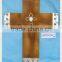 wholesale decorative antique standing wooden crosses for home&garden decor. HW15A00366