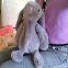017Winter New Cute Bunny Plush Bag Girls New Cartoon Doll Backpack Furry Shoulder Messenger Bag Faux Fur Bag