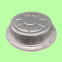 600ml Round Tin Foil Pie Dish Disposable Pizza Platter