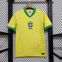 2425 Copa America Brazil Home Fan Edition Men's Short Sleeve Quick Drying T-shirt Top Customized by Neymar