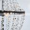Hot sell event decoration plated round beads frame lampshade luxury wedding hall light