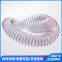 PU polyurethane copper-plated steel wire hoseTransparent PU telescopic air ductSource manufacturer
