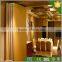 Restaurant room divide folding wooden soundproof partiton