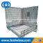 Steel collapsible foldable PET preform wire mesh cage