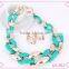 Wholesale New Design High Quality Real Gold Plated necklace Set for wedding jewelry